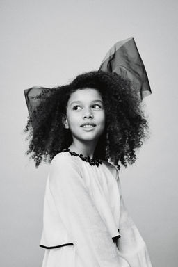 FLOWING DRESS WITH JEWEL FLOWER - Zara фото 6