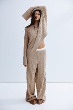 Jersey en punto trenzado - H&m фото 11