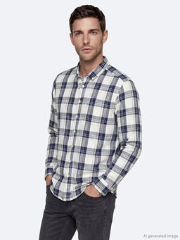 Regular Fit Ekose Erkek G?mlek