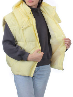24001 YELLOW Жилет утепленный женский (100 гр. холоффайбер) - Fashion фото 7