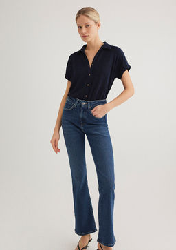 Lux Touch Lacivert Polo Tisort - Mavi фото 3