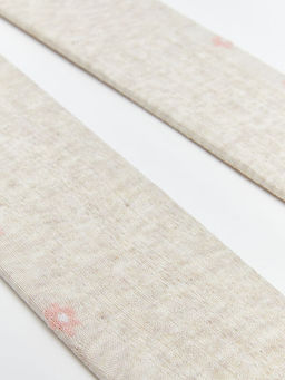 ?i?ek Desenli K?z Bebek K?lotlu ?orap 2li