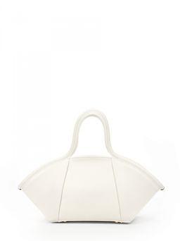 LACCOMA сумка АУ4726-2П-белый натуральная кожа хлопок