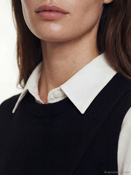 Bisiklet Yaka Kad?n Triko S?veter