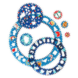 Спирограф WoodLand Toys «Новогоднее настроение»