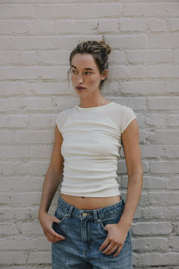 COMBINATION T-SHIRT - Zara фото 3