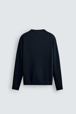 TEXTURED COTTON JUMPER - Zara фото 13