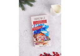 Шоколад молочный с карельской брусникой (виды Выборга)