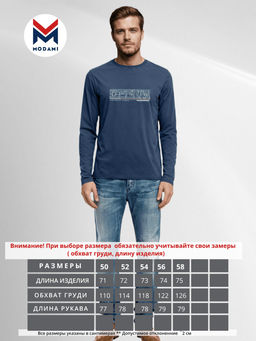 лонгслив мужской 3581-06 Новинка - Mix-mode фото 3