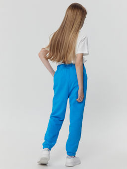 Брюки для девочек в голубом цвете - Mark formelle фото 6