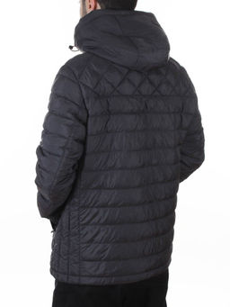 D82044 DK. GRAY Куртка мужская демисезонная (100 гр. холлофайбер)