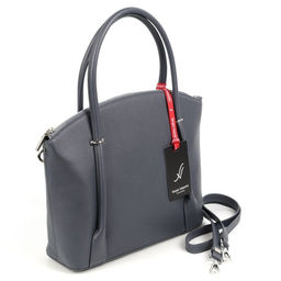 Женская кожаная сумка Sergio Valentini SV-SZ765/A НавиГрей