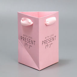 Пакет для цветов треугольный Подарок 12 8,3 9,6 см - Дарите счастье фото 9