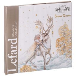 ТАРЕЛКА LEFARD СНЕЖНАЯ КОРОЛЕВА В ФОРМЕ СЕРДЦА 21,5*2 СМ  фото 2