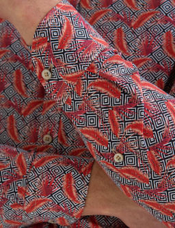 Turuncu Slim Fit Uzun Kollu G_mlek