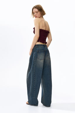 Top bandeau en punto pointelle - H&m фото 2