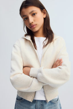 Chaqueta sudadera con capucha e interior cepillado - H&m фото 4