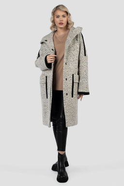 01-11970 Пальто женское демисезонное - El podio фото 4