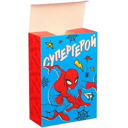 Цена за 2 шт. Коробка складная, 16 х 23 х 7,5 см Супергерою, Человек-паук - Marvel фото 2