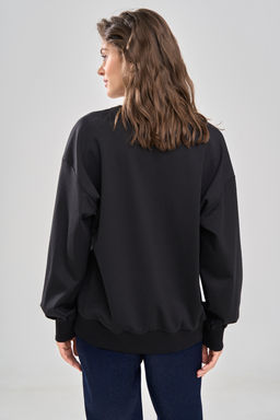 Джемпер 1162/1 черный - Rinka фото 2