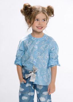 Уценка PELICAN GWCJ3051 блузка для девочек  фото 2