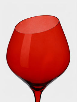 Бокал для вина Magistro «Иллюзия», 540 мл, 10×24 см, стекло, красный