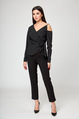 Блуза ANELLI 1177 черный  фото 8