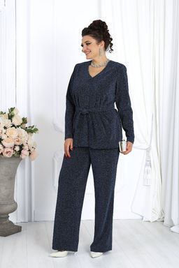 Платье Ninele 7431-Р темно-синий - Mira fashion фото 2387