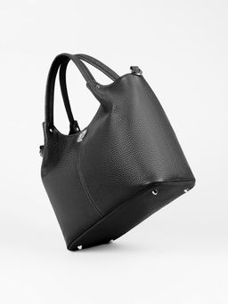 Женская кожаная сумка Richet 3212LN 456 Черный