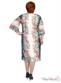 Платье Модель №213 размеры 44-80 - Plusmoda фото 4