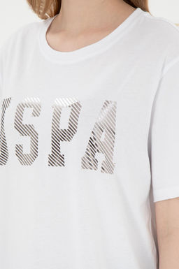 Kad_n Beyaz Basic Ti__rt Sepette S_rpriz _ndirim - U.s. polo assn фото 7