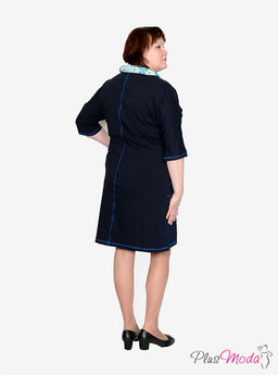 Платье Модель №2А размеры 46-68 - Plusmoda фото 2