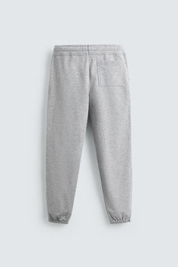 PANTAL?N JOGGER REGULAR FIT B?SICO / Gris vigor? - Zara фото 4