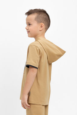 К 302305-1/светло-коричневый фуфайка для мал - Crockid фото 3