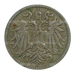 10 геллеров 1895 года Австрия