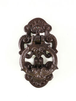 Ручка дверная чугун «Цветочная», 9.5×3.5×17.5 см