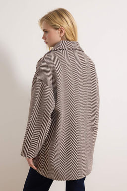 Vizon Oversize Diagonel Mono Kapama Midi Kase Kaban TWOAW26KB00075