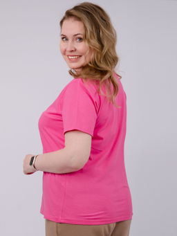 Футболка "Карусель 3" розовая, трикотаж