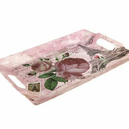 Поднос с ручками 33х23см, ф.прямоуг Париж 1266