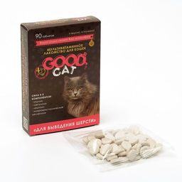 Вит. GOOD CAT д/кош. ВЫВЕДЕНИЕ ШЕРСТИ" 90таб