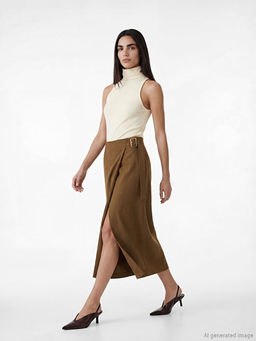 Beli Kemerli Toka Detayl? Etek