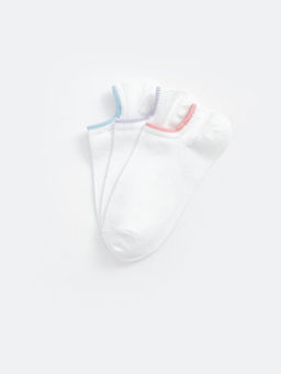 Kad?n D?z Patik ?orap 3l?