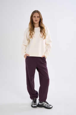Брюки трикотажные Темно-фиолетовый