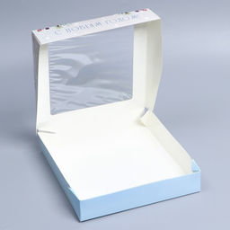 Цена за 5 шт. Коробка складная «С Новым годом», 20×20×4 см