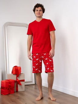 Комплект муж.арт.1248-1,красно-белый - Binita фото 3