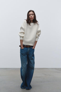 PURL KNIT SWEATER