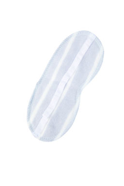 Mavi Cizgili Biye Detayl? Uyku Bantl? Polar K?sl?k Orme Pijama Tak?m? THMAW22PT0360