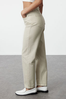 Tas Yuksek Bel Straight Jeans TWOSS24JE00087