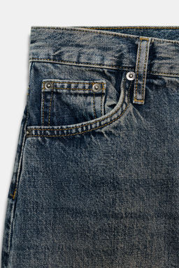 JEANS ZW COLLECTION BARREL TIRO ALTO / Azul - Zara фото 8