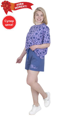 Костюм Пульс К-296 (42-56) кулирка+футер 2-х нитка - Лотос фото 6